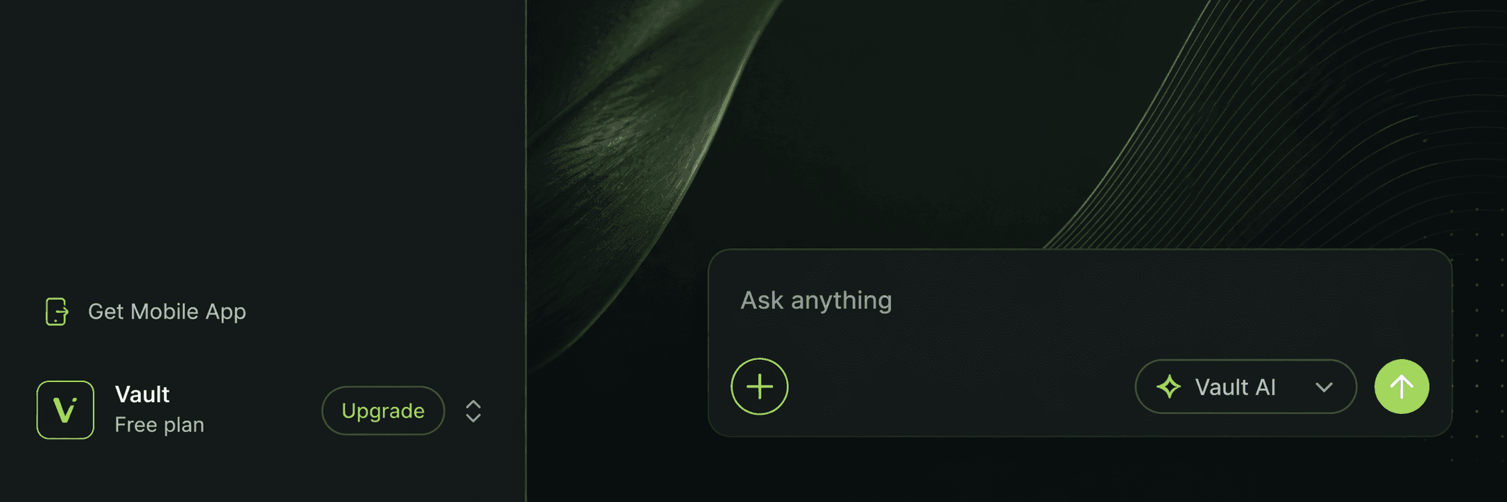SaaS product screen